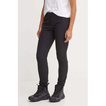 Jack Wolfskin pantaloni de exterior Geigelstein culoarea negru