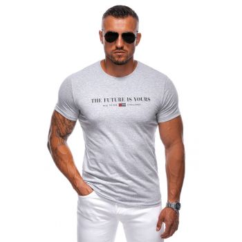 Tricou de bumbac cu imprimeu text