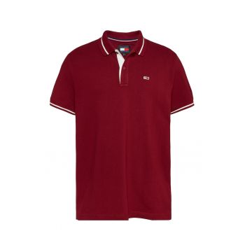 Tricou polo de bumbac cu logo