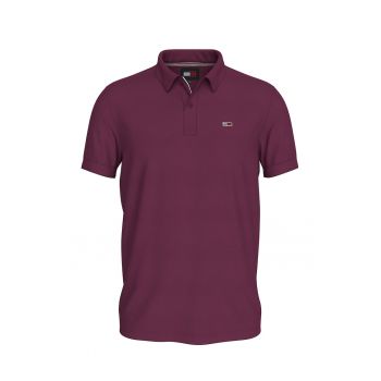 Tricou polo slim fit din bumbac