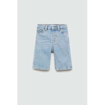 Bermude culotte din denim