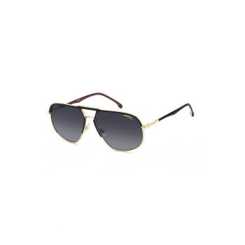 Ochelari de soare aviator cu model in doua tonuri