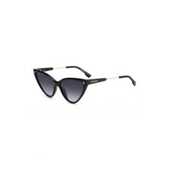 Ochelari de soare cat-eye cu lentile in degrade