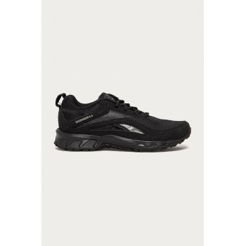 Reebok Pantofi FW9652 culoarea negru, cu toc plat