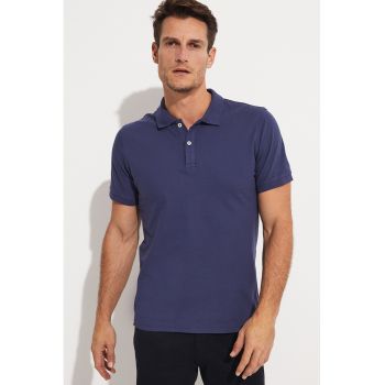 Tricou polo de bumbac