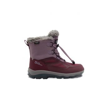 Jack Wolfskin cizme de iarna pentru copii VOJO SHELL XT TEXAPORE MID culoarea violet