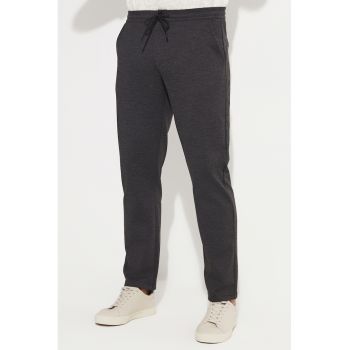 Pantaloni de trening cu talie medie