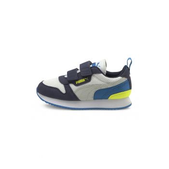 Pantofi sport colorblock cu velcro R78