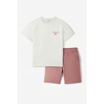 Set de tricou si pantaloni scurti - 2 piese