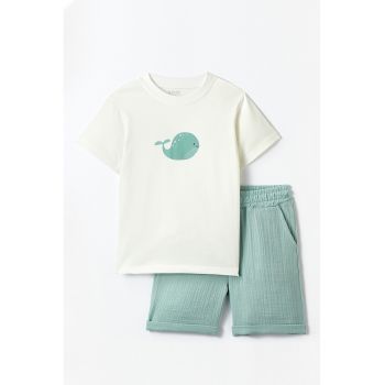 Set de tricou si pantaloni scurti - 2 piese