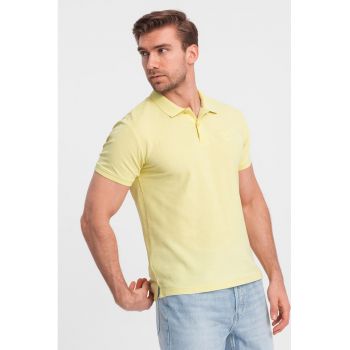 Tricou polo cu model uni