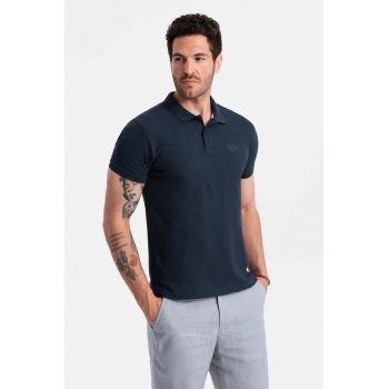 Tricou polo cu model uni