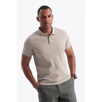 Tricou polo cu model uni