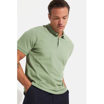 Tricou polo cu model uni