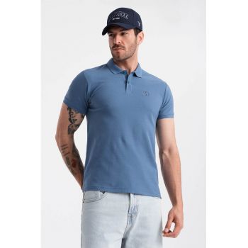 Tricou polo cu model uni