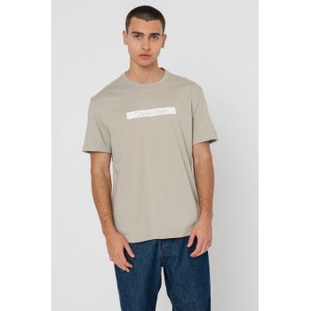 Tricou regular fit cu logo