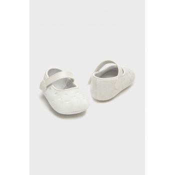 Mayoral Newborn pantofi pentru bebelusi culoarea bej, 9794