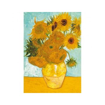 Puzzle van gogh - vaza cu flori 1000 piese