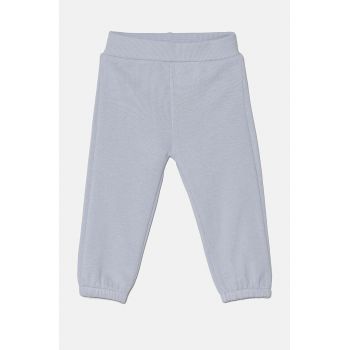 United Colors of Benetton pantaloni de trening din bumbac pentru bebeluși cu imprimeu, 3J70AF01T