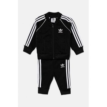 adidas Originals trening bebelusi SST TRACKSUIT culoarea negru, IX7622