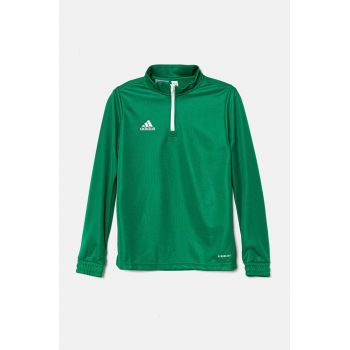 adidas Performance bluza copii ENT22 TR TOPY culoarea verde, neted, HI2132