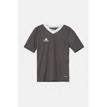 adidas Performance tricou copii ENT22SY culoarea gri, neted, H57499