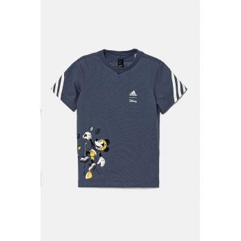 adidas tricou din bumbac pentru bebelusi x Disney, I DY MM T cu imprimeu, IV7363