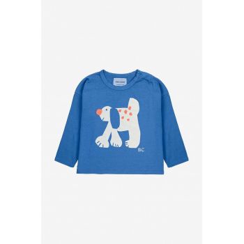 Bobo Choses longsleeve din bumbac pentru bebeluși Fairy Dog cu imprimeu, 224AB012