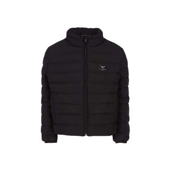 Emporio Armani geaca de puf pentru copii culoarea negru, 8N4BQ2 1NLRZ