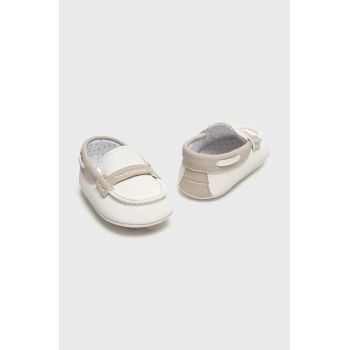 Mayoral Newborn pantofi pentru bebelusi culoarea bej, 9783