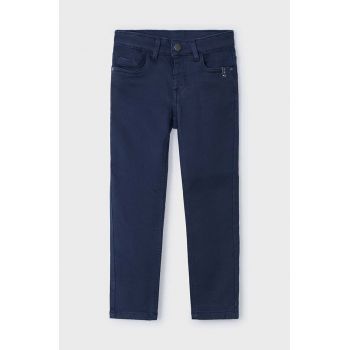 Mayoral pantaloni copii Sponie soft slim fit neted, 4539