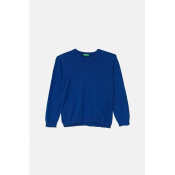 United Colors of Benetton pulover de bumbac pentru copii light, 1294G100P