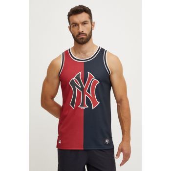 47 brand tricou New York Yankees barbati, culoarea rosu, B17PMLKRV591819RD