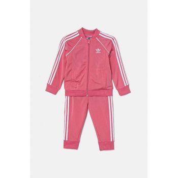 adidas Originals trening bebelusi SST TRACKSUIT culoarea roz, IX5172