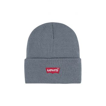 Levi's caciula copii LAN LEVI'S CORE BATWING BEANIE culoarea gri, 9A8620