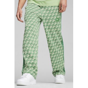 Pantaloni de trening cu model geometric