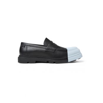 Pantofi loafer de piele cu aplicatie cap-toe Junction 20635