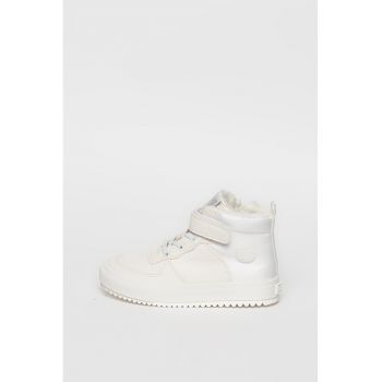 Pantofi sport high-top cu captuseala teddy