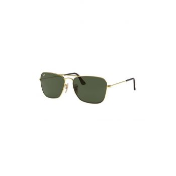 Ray-Ban ochelari de soare CARAVAN culoarea auriu, 0RB3136