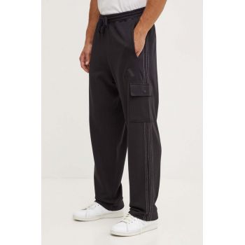 adidas pantaloni de trening din bumbac All SZN culoarea negru, neted, IX1256