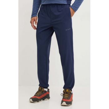 Columbia pantaloni de exterior Columbia Hike culoarea albastru marin, 2097543