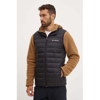 Columbia vestă sport cu puf Lake 22 culoarea negru, de tranzitie, 2115121