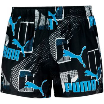 Pantaloni scurti barbati Puma Swim Men Print Logo Short 93836102