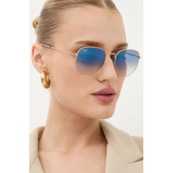 Ray-Ban ochelari de soare HEXAGONAL culoarea transparent, 0RB3548