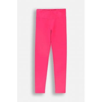 Coccodrillo leggins copii culoarea roz, neted, EVERYDAY GIRL