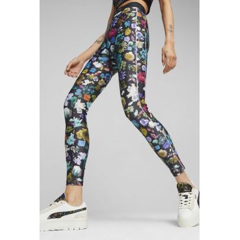 Colanti cu model floral pentru fitness Puma x Liberty AOP