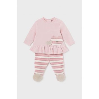 Mayoral Newborn compleu bebe culoarea roz, 2505