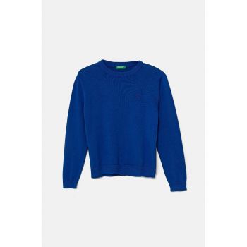 United Colors of Benetton pulover de bumbac pentru copii light, 1294C106Y