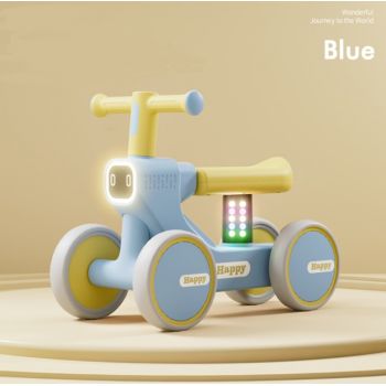 Vehicul fara pedale cu sunete si lumini Nichiduta Happy Blue