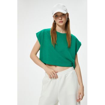 Tricou crop lejer